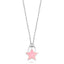 Trendy Pink Enamel Necklace  925 Crt Sterling Silver Gold Plated Handcraft Wholesale Turkish Jewelry