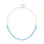 Trendy Turquoise Stones Necklace  925 Crt Sterling Silver Gold Plated Handcraft Wholesale Turkish Jewelry