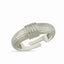 Trendy Adjustable Ring 925 Crt Sterling Silver Gold Plated Wholesale Turkish Jewelry