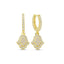 Trendy Mother of Pearl Enamel Hamsa Hoop Earring 925 Crt Sterling Silver Gold Plated Wholesale Turkish Jewelry