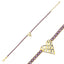 Trendy Purple Tennis Chain Heart Bracelet 925 Crt Sterling Silver Gold Plated Handcraft Wholesale Turkish Jewelry