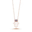 Trendy Evileye Hamsa Necklace 925 Crt Sterling Silver Gold Plated Handcraft Wholesale Turkish Jewelry