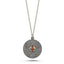 Trendy Zirconia Ladybird Necklace 925 Sterling Silver Gold Plated Handcraft Wholesale Turkish Jewelry
