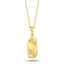 Trendy Zirconia Sky Moon Necklace 925 Sterling Silver Gold Plated Handcraft Wholesale Turkish Jewelry
