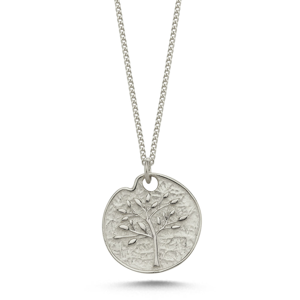 Trendy Life Tree Necklace 925 Sterling Silver Gold Plated Handcraft Wholesale Turkish Jewelry
