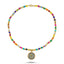 Trendy Summer Collection Colorful Beaded Antique Coin Necklace Gold Plated Handcraft Unique Design Wholesale Turkish Jewellery