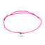 Trendy Pink Rope Turquoise Evileye Bracelet 925 Crt Sterling Silver Gold Plated Handcraft Wholesale Turkish Jewelry