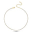 Trendy Tennis Chain Necklace 925 Crt Sterling Silver Gold Plated Handcraft Wholesale Turkish Jewelry