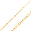 Colorful Zirconia Paperclip Chain Gold Plated Trendy Bracelet Wholesale 925 Crt Sterling Silver  Turkish Jewelry