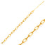 Box Paperclip Chain Gold Plated Trendy Bracelet Wholesale  925 Crt Sterling Silver Turkish Jewelry