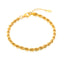 Best Price Big Rope Chain Gold Plated Fashionable Summer Bracelet 925 Crt Sterling Silver  Wholesale Turkish Jewelry