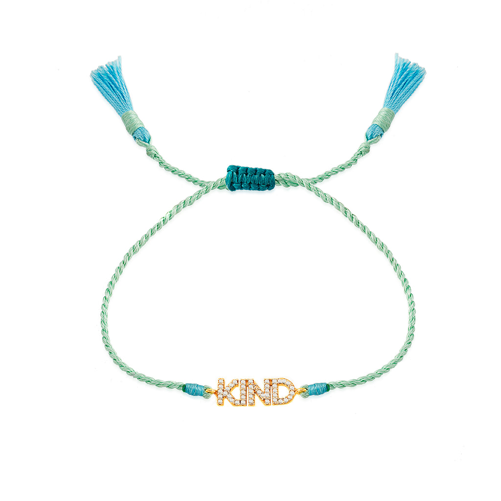 Kind Motto Blue Macreme Gold Plated Bracelet Wholesale 925 Crt Sterling Silver Turkish Jewelry