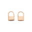 New Trend PadLock Earring 925 Sterling Silver Wholesale Fashionable Turkish Jewelry