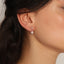 Mini Northstar Zirconia Trendy Earring Wholesale 925 Sterling Silver  Fashionable Turkish Jewelry