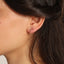 Mini Twisted Hoop Trendy Earring 925 Sterling Silver Wholesale Turkish Jewelry