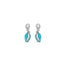 Turquoise Shell Trendy Earring Wholesale 925 Crt Sterling Silver Fashionable Turkish Jewelry