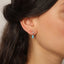 Turquoise Shell Trendy Earring Wholesale 925 Crt Sterling Silver Fashionable Turkish Jewelry