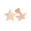 Plain Star Stud Earring  925 Crt Sterling Silver Wholesale Fashionable Turkish Jewelry