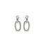 Oval Dots Hanging Trendy Earring Wholesale Fashionable 925 Sterling Silver Turkish Jewelry