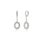 Zirconium Pearl Frame New Trend Earring  925 Sterling Silver  Wholesale Turkish Jewelry