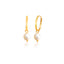 Best Quality Single Pearl Fashionable Hoop Earring 925 Sterling Silver Wholesale Turkish Jewelry