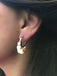 Best Quality Custom Design New Trends Fashionable Small to Big Coins Hoop 925 Sterling Silver 18K Gold Plating  Wholesale Turkish Jewelry Earring