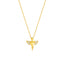 Gold Plated Fashionable Cubic Zirconia Angel Necklace 925 Crt Sterling Silver Wholesale Turkish Jewelry