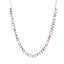 Gold Plated Trendy Colorful Bead Balls Necklace 925 Crt Sterling Silver  Wholesale Turkish Jewelry