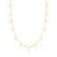 Gold Plated Fashionable Mini Pearl Necklace 925 Crt Sterling Silver Wholesale Turkish Jewelry