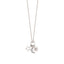 Star Moon Northstar Charm Necklace 925 Crt Sterling Silver Gold Plated Wholesale Turkish Jewelry